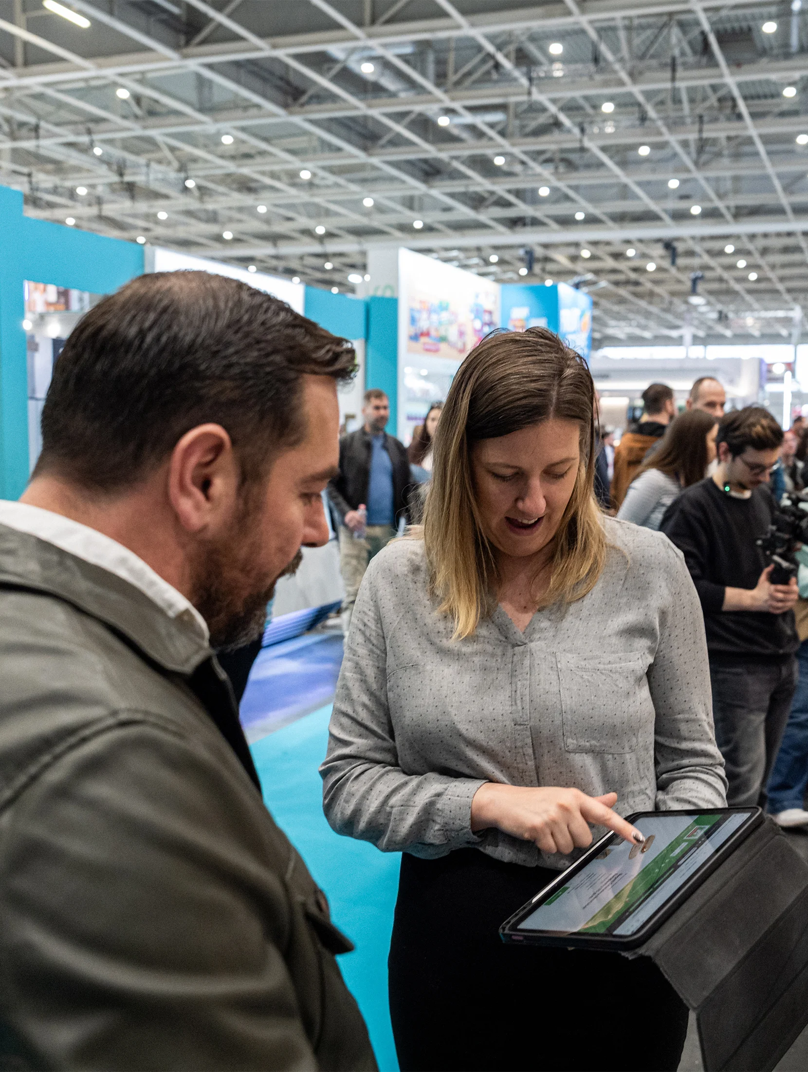 Professional support at a hospitality industry event